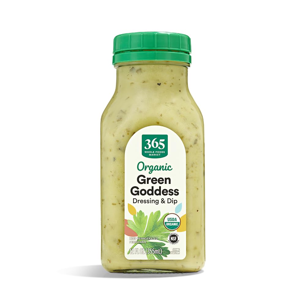 365 By Whole Foods Market, Organic Green Goddess Dressing, 12 Fl Oz