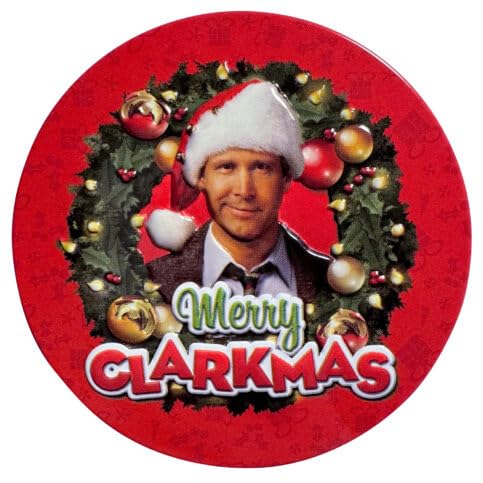 Boston America Merry Clarkmas Christmas Vacation Fruity Bulb Candy, Hard Candy Assortment in Collectible Tin, 1.5 Ounce, 12 Count Display Box