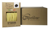 Fettuccine with Truffle (Pack of 4) - Italian Truffle Pasta From the Region of Di Campofilone- Imported Italian Gourmet Egg Pasta- 8.8 ounces / 250
