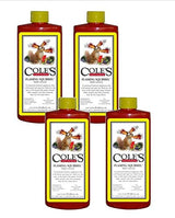 Cole's Flaming Squirrel Seed Sauce, Super Hot and Spicy Nutritional Birdseed Supplement Contains All-Natural 100% Food Grade Liquid Chili Pepper