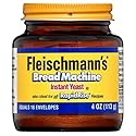 Fleischmann's Bread Machine Yeast, Also Ideal for All Rapid Rise Recipes, Equals 16 Envelopes, 4 oz Jar (Pack of 2)