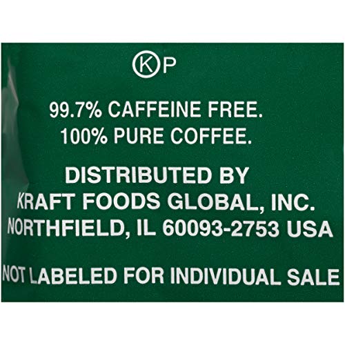 Maxwell House KRFGEN390390 Kraft Foods Decaffeinated 1.1-Ounce Coffee Packs (Pack of 42)