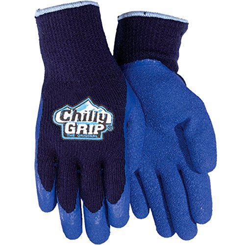Chilly Grip Blue Rubber Palm 3 Pairs Per Pack (XS)