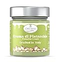 Oh! Crema Premium Italian Pistachio Cream Spread - 200g Authentic Crema di Pistacchio Made with 100% Italian Pistachios - Gourmet Sweet Nut Butter