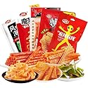 Phuumy 13.9oz 5 Packaging Latiao Spicy Strips,Uniform Pores, Fully Absorbing Seasonings,Different Tastes Chinese Snacks