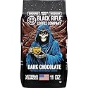 Black Rifle Coffee Company Dark Chocolate Roast 11oz Gound Coffee with Smooth, Indulgent Dark Chocolate Notes for a Decadent Brew.