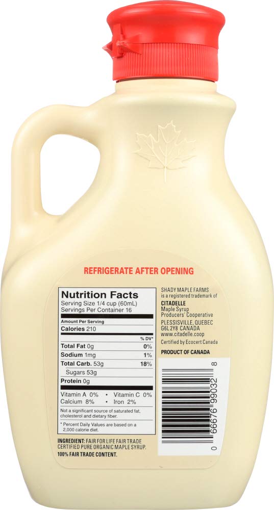 (NOT A CASE) Organic Maple Syrup Grade B