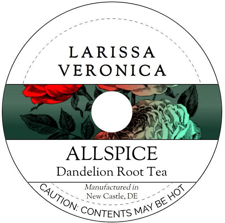 Allspice Dandelion Root Tea (Single Serve K-Cup Pods) (12 pods, ZIN: 571027) - 3 Pack