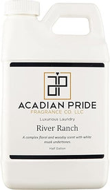 ACADIAN PRIDE FRAGRANCE CO Luxurious Wash Laundry Detergent (River Ranch) 1/2 Gallon/64 oz