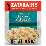 Zatarain’s Shrimp Alfredo Frozen Dinner, Savory Shrimp and Linguine Pasta in a Zesty, Creamy Sauce, Microwave in 5 Minutes, Individual Frozen Meal