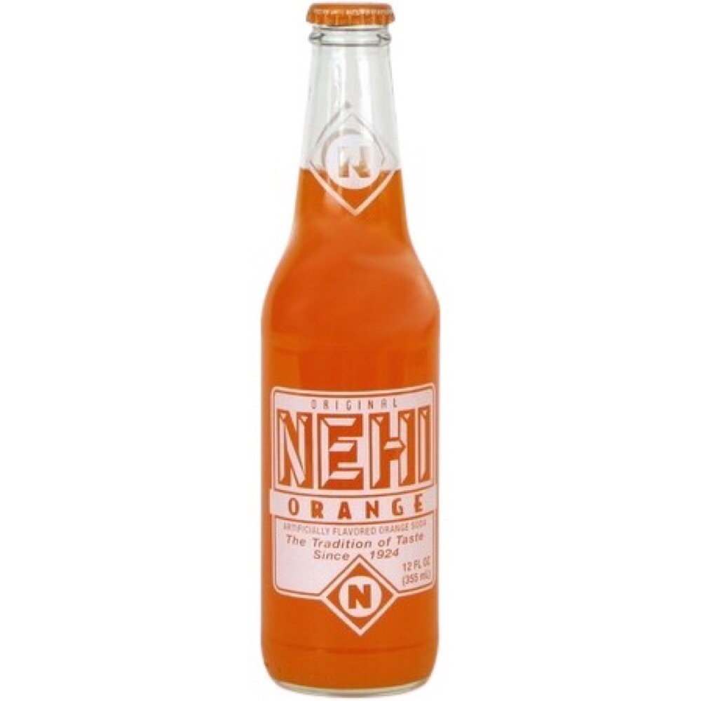 Nehi Orange Soda, 12 Ounce (12 Glass Bottles)
