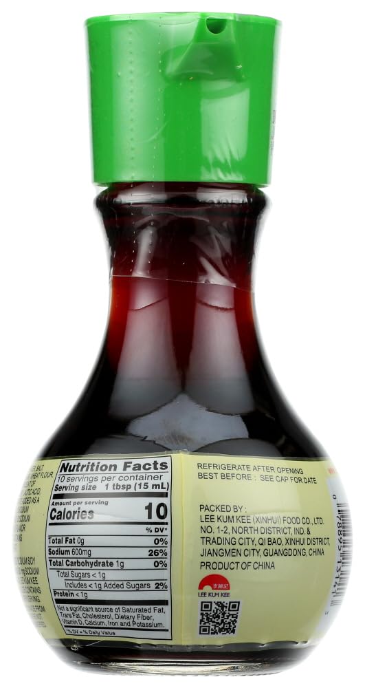 Lee Kum Kee Lite Soy Sauce, 5.1-Ounce Bottle (Pack of 4)