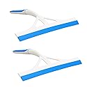 A1 Unlimited Squeegee with Soft Grip Handles 10 in., Home Kitchen Multipurpose Windows Shower Glass Doors Bathroom Car Windshield Mirrors Tiles