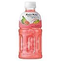 Mogu Mogu Pink Guava Flavored Drink with Nata de Coco - 10.82 Fl oz (320ml) - (Pack of 2) (CL)