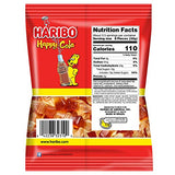 Haribo Gummi Candy, Happy-Cola, 4 oz. Bag (Pack of 12)