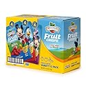 Brothers All Natural Disney Freeze Dried Fruit Crisps, Variety Pack, 12 Single Serve Bags, Fuji Apple, Strawberry, Strawberry and Banana, Made