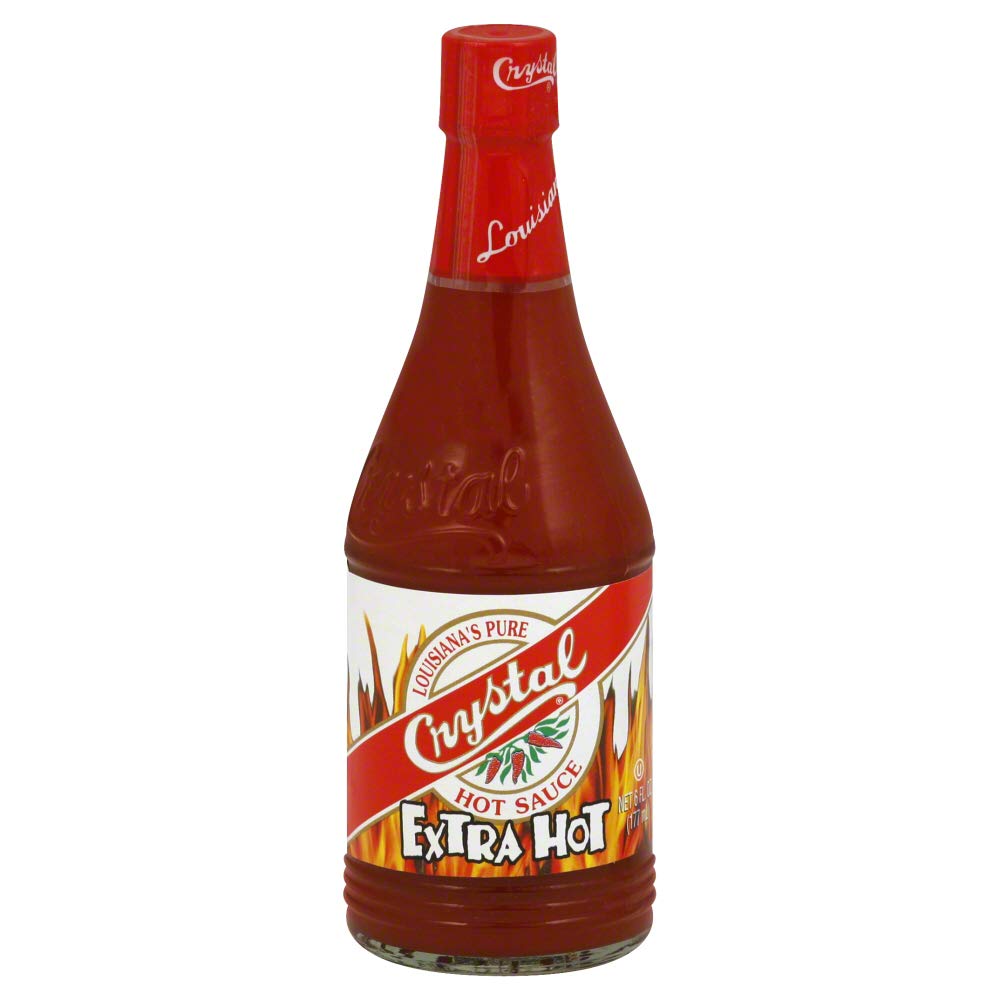 Crystal Foods Hotsauce Extra Hot, 6 FZ