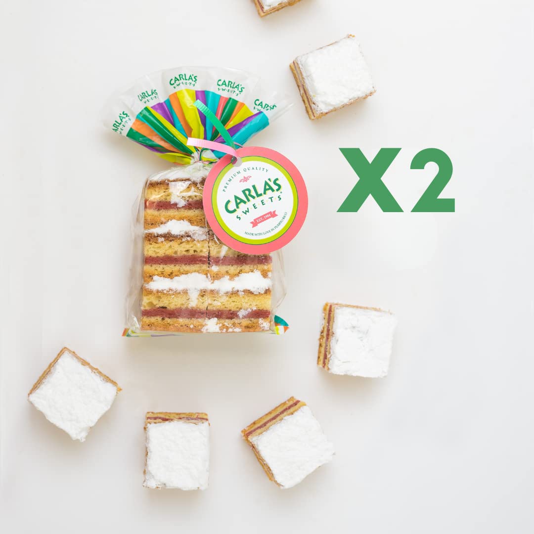 Carla's Sweets Assortment 18 (2 Guava Cakes, 1 Meringue, 1 Mantecadito Bags)