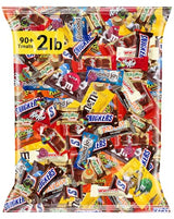 Chocolate Candy Variety Pack 2 lb, 90+ Ct Fun Size Assorted Mix