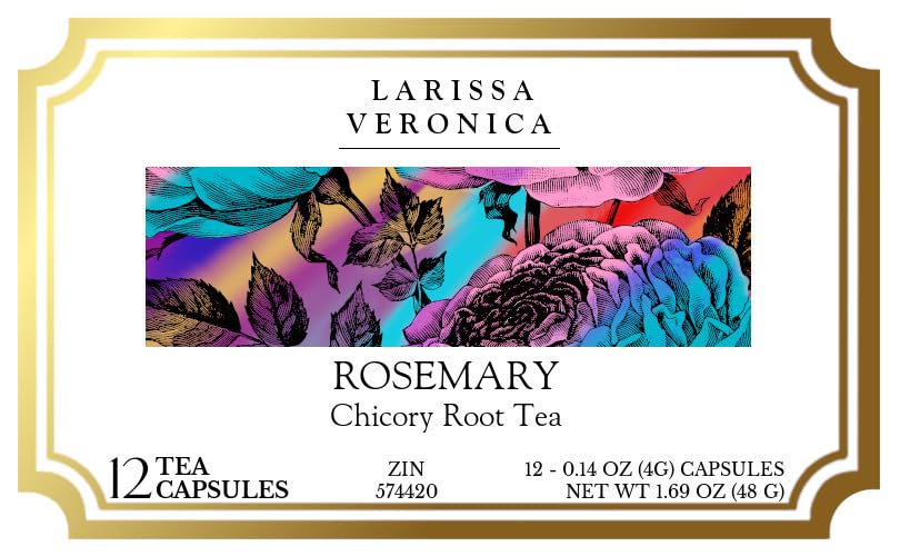 Rosemary Chicory Root Tea (Single Serve K-Cup Pods) (12 pods, ZIN: 574420) - 2 Pack