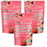 B'cuz Granola Bites 3-Bag Gluten Free Healthy Snacks for adults, Healthy Granola Gluten Free Snack - Kosher Snacks for Kids, Vegan Snack - 3 oz