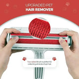 Pet Hair Remover and Reusable Lint Roller - Cat and Dog Hair Remover for Furniture, Couch, Carpet, Clothing and Bedding - Portable, Multi-Surface Fur