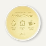 Smith Teamaker Spring Greens No. 8, Mao Feng Green Tea, Caffeinated, Sugar-Free, Sustainably Grown Full Leaf Green Tea, 15 Sachets, 1.3oz each