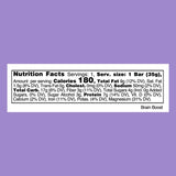 Brain Boost Caffeinated Seed Bars | Natural Energy & Focus | Rich Cocoa with Guarana | Vegan, High-Fiber Snack | 24-Pack