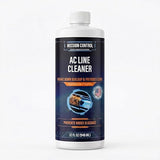 Mission Control 32 oz Bio-Enzymatic AC Drain Line Cleaner - Clears Clogs, Prevents Overflow, Septic & Copper Safe - 8 Monthly Treatments for Central