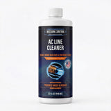 Mission Control 32 oz Bio-Enzymatic AC Drain Line Cleaner - Clears Clogs, Prevents Overflow, Septic & Copper Safe - 8 Monthly Treatments for Central