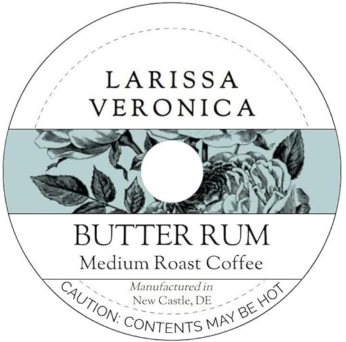 Butter Rum Medium Roast Coffee (Single Serve K-Cup Pods) (Gourmet, Naturally Flavored, Whole Coffee Beans) (12 pods, ZIN: 571624) - 3 Pack