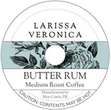 Butter Rum Medium Roast Coffee (Single Serve K-Cup Pods) (Gourmet, Naturally Flavored, Whole Coffee Beans) (12 pods, ZIN: 571624) - 3 Pack