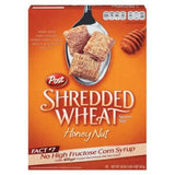 Post Honey Nut Shredded Wheat Cereal 20 oz (Pack of 12)