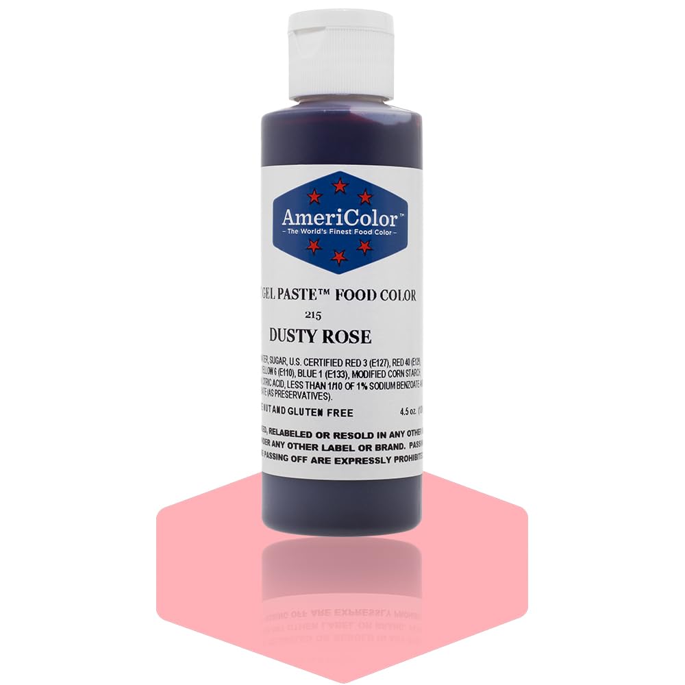 Americolor Dusty Rose Soft Gel Paste 4.5 Ounces