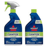Bissell Pet Stain & Odor Remover + Sanitize Formula, 22 oz, 2 Pack, 11299