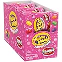 HUBBA BUBBA Minis SKITTLES Flavored Sugar-Free Bubble Gum Packs, Bulk Gum 6-Pack (240 Pieces)