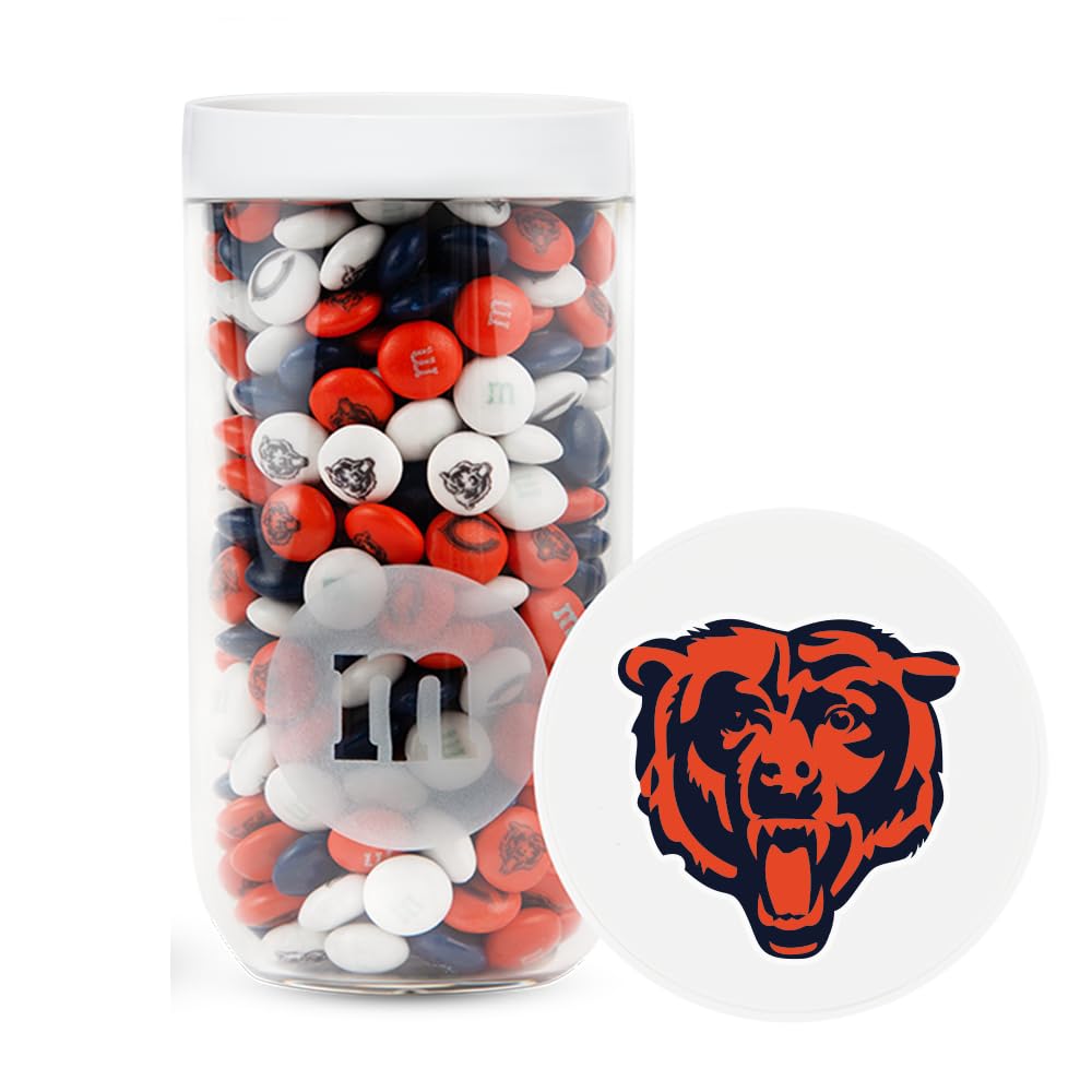 M&M'S NFL Chicago Bears Milk Chocolate Gift Jar, 12.7 oz