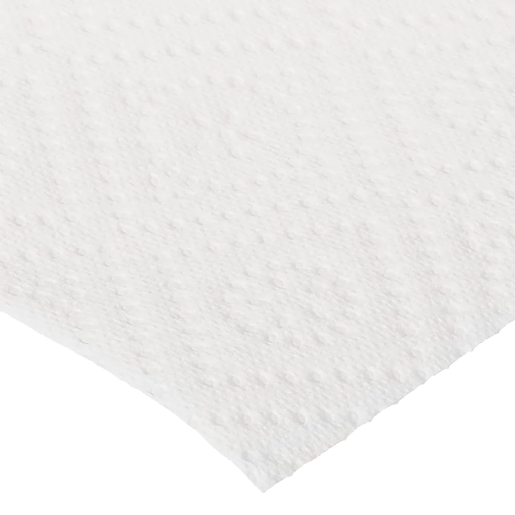 AmazonCommercial 2-Ply White Adapt-a-Size Kitchen Paper Towels, Absorbent, Thick, Individually Wrapped, 140 Towels per Roll (12 Rolls), 1,680 Sheets