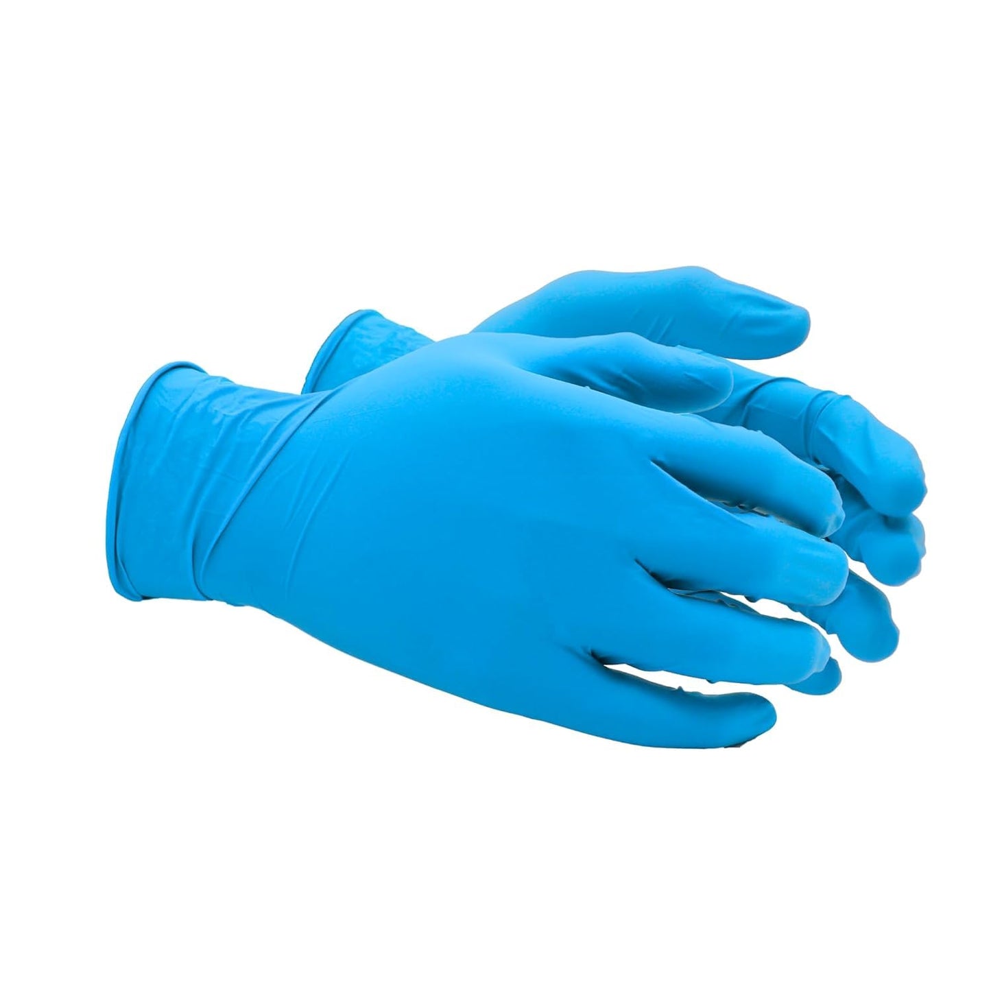 SHOWA 8005PF Sustainable EBT Latex-Free, Powder-Free, Nitrile Disposable Single Use Safety Gloves, 8 Mil, 9.5" Length, Small (1 Box/50 Gloves)
