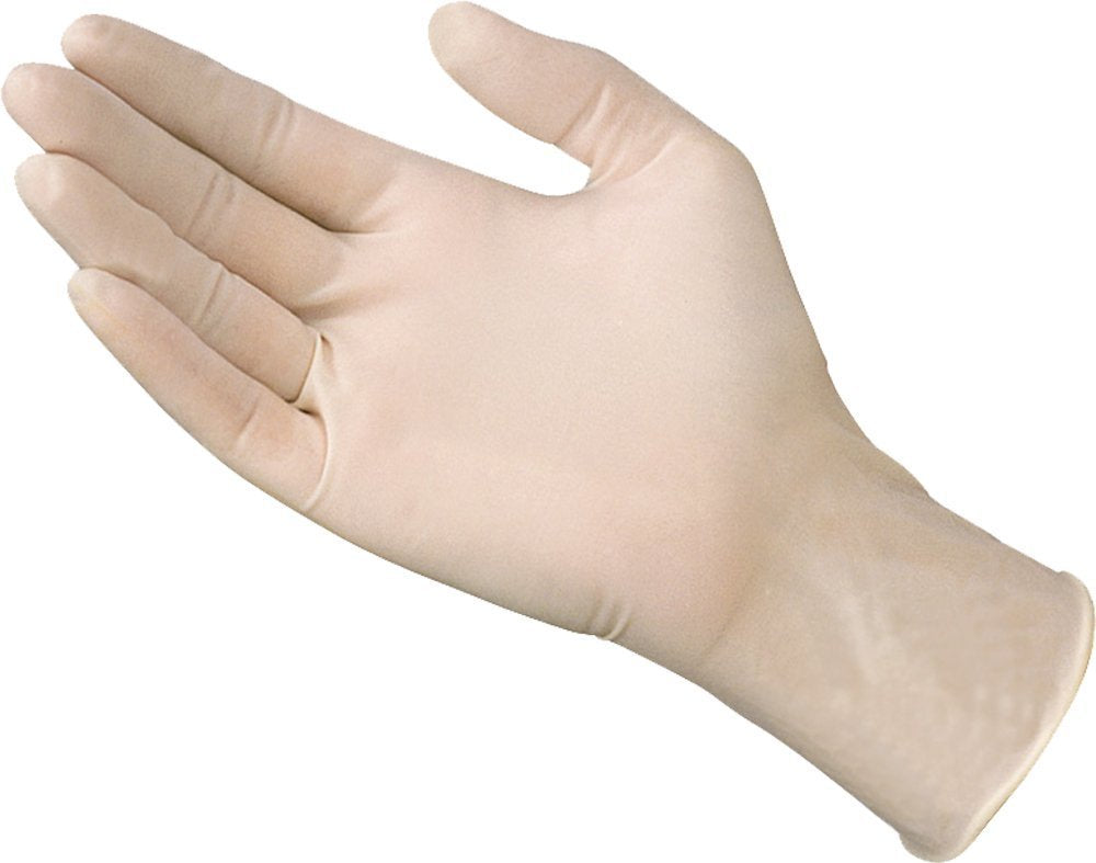 Eunicole Latex Disposable Powder Free Glove, Restaurant, Food Service, Kitchen Cooking, Painting, School, Nail Service, Cleaning, Janitorial (Small