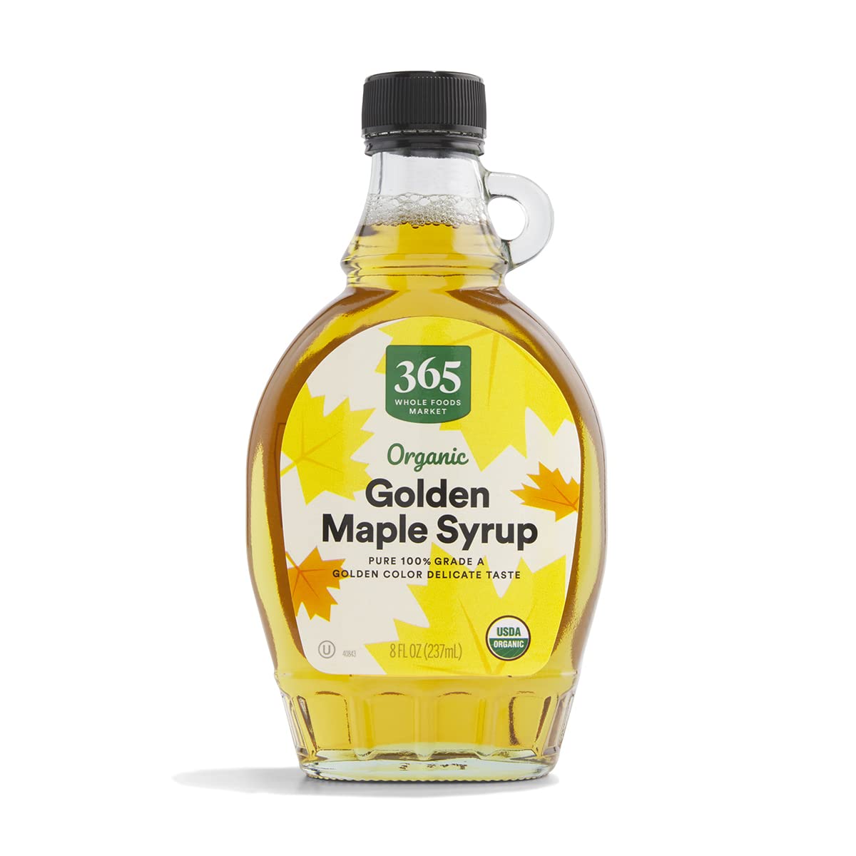 365 by Whole Foods Market, Organic Grade A Golden Color Maple Syrup, 8 Fl Oz