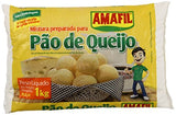 2 Set - Product Amafil Bread Mix Pao de Queijo Pan De Queso, 1kg GLUTEN FREE, cheese, 35.2 Ounce