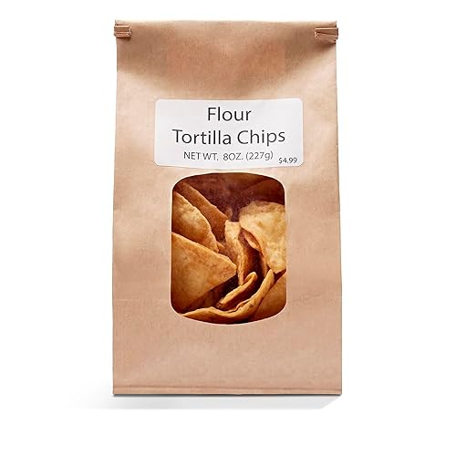 Whole Foods Market Flour Tortilla Chips, 8 Ounce