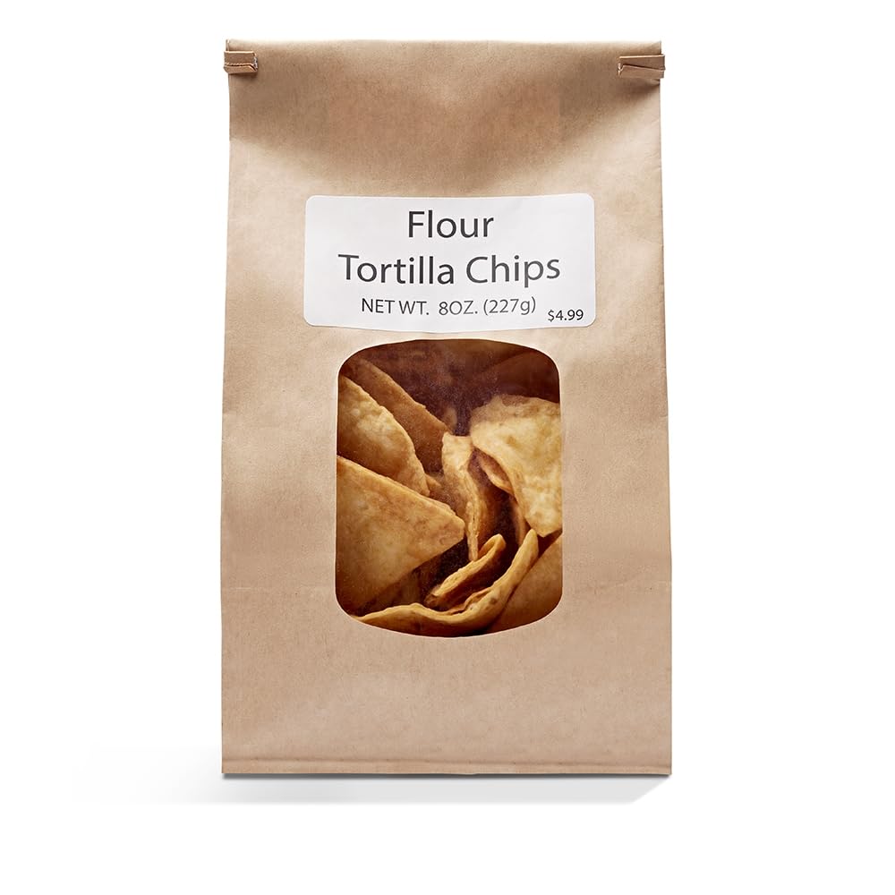 Whole Foods Market Flour Tortilla Chips, 8 Ounce