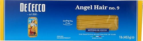 De Cecco Pasta, Angel Hair, 16 Ounce (Pack of 5) by De Cecco