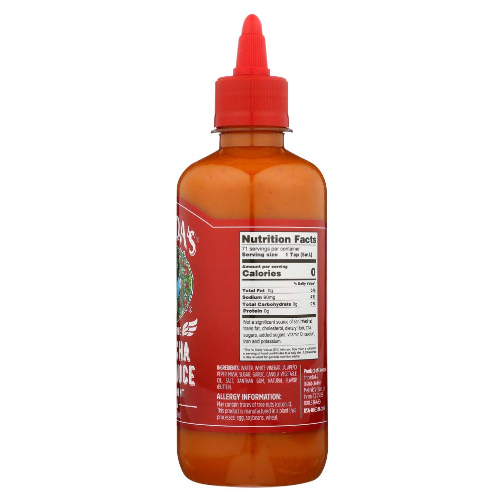 Melindas Wing Sriracha Cream Sauce, 12 Oz