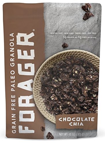 Forager - Chocolate Chia Grain Free Paleo Granola - 10 oz. - 3 PK