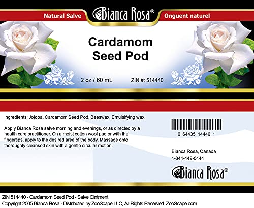 Bianca Rosa Cardamom Seed Pod - Salve Ointment (2 oz, ZIN: 514440) - 3 Pack