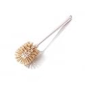 MI BRUSHAX Plastic Bottle Brush with Tapered Ponytail Head - Soft Non-Scratch Brush for Glassware, Vases and Decanters