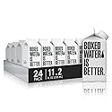 Boxed Water 11.2 oz. (24 Pack) - Better Than Premium Plastic Purified Drinking Water BPA-Free, Refillable Reusable Cartons - Mini